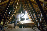 LED Stick Light in Attic